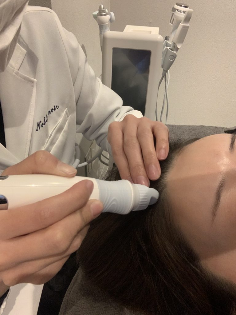 頭皮クレンジング+プラズマスカルプ